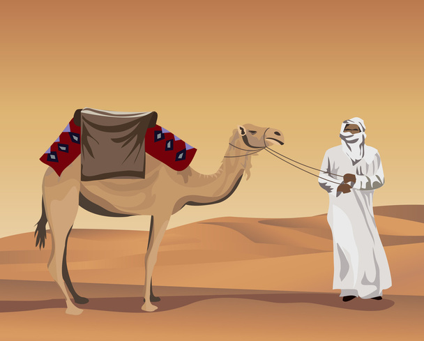 beduinów - Wektor, obraz