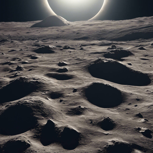 Luna Tierra Compañero Celestial - Foto, imagen