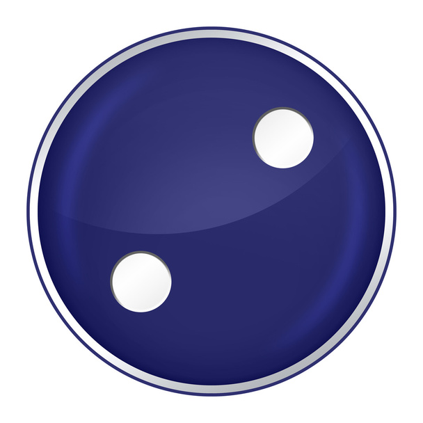 Round Button with Symbol - Fotoğraf, Görsel