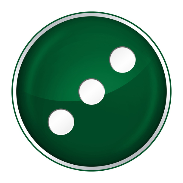 Round Button with Symbol - Φωτογραφία, εικόνα
