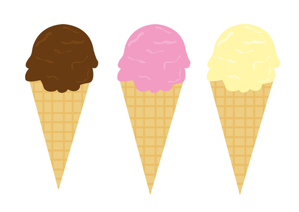 ice cream - Vector, Image