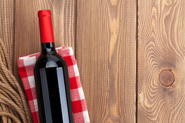 Red wine bottle - Photo, Image