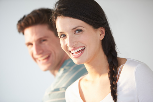 Smiling Young Couple - Fotó, kép