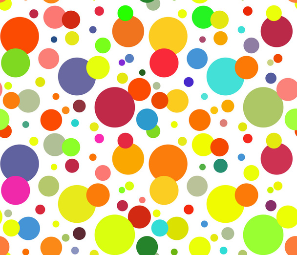 Abstract colorful circles background - Vector, Image