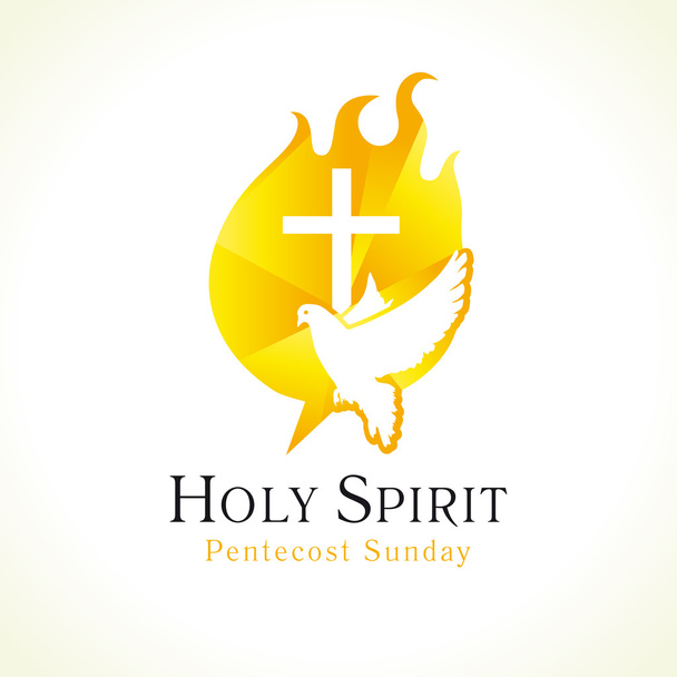 Duch Święty logo - Wektor, obraz