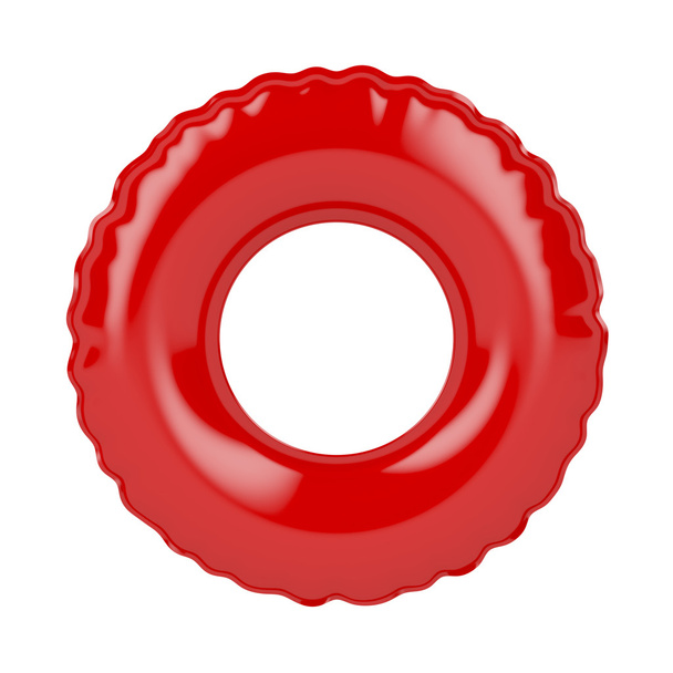 Piros úszni gyűrű - Fotó, kép