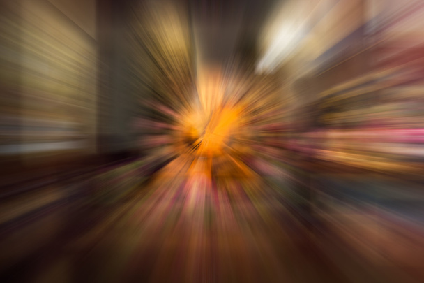 cor marrom radial motion blur abstract of buddhist monk wax mod
 - Foto, Imagem