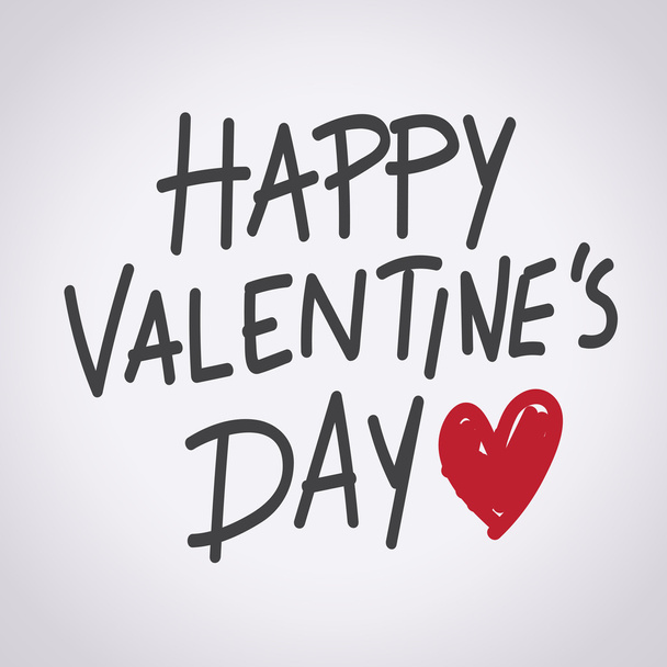 Feliz día de San Valentín tarjetas, San Valentín, amor
 - Vector, imagen