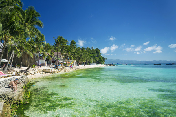 тропічний пляж на острові Боракай філіппіни
 - Фото, зображення