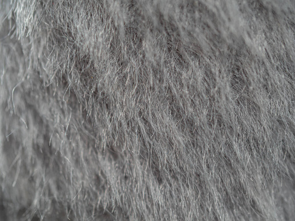Zamknij teksturę włókien syntetycznych na dywanie podłogi - Zdjęcie, obraz