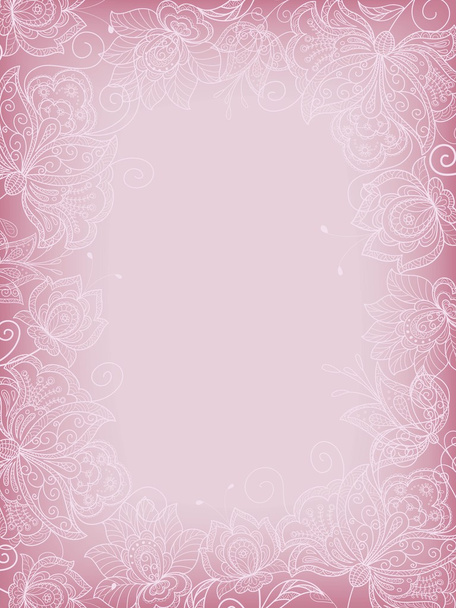 Template frame  design for card.  - Vector, Image