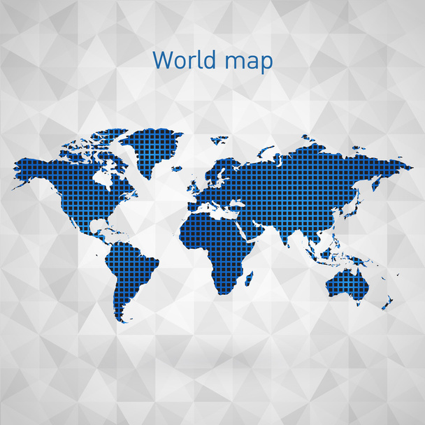 Vettore mappa del mondo
 - Vettoriali, immagini