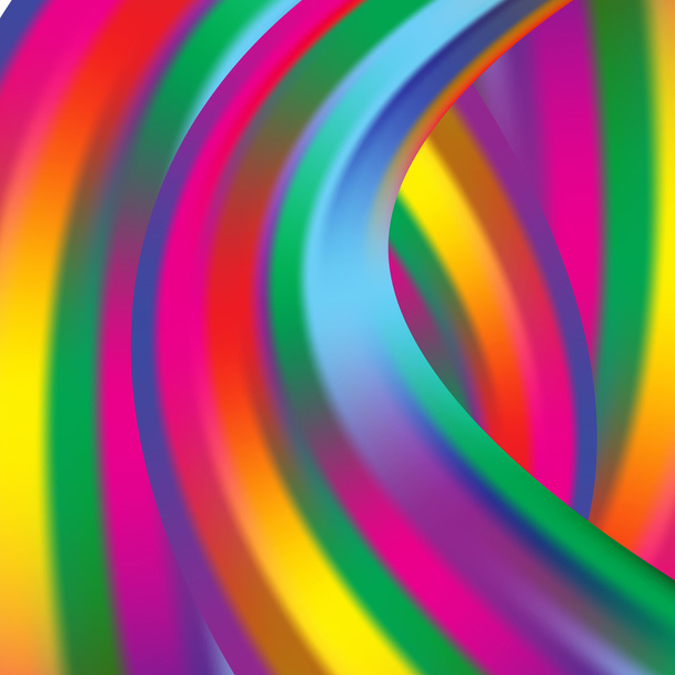 abstract colorful  background consisting of lines - Vector, Image