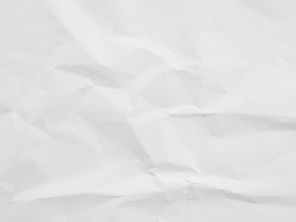 Kağıt Beyaz Buruşuk Arkaplan Eski Vintage Harf Kırışıklık Kağıdı Kirli Kırışık Sayfa Tasarımı Yırtık Parşömen Kemerleri Kraft Kağıtlar Kaba Kanvas Kahverengi Sayfa Sahte Karton. - Fotoğraf, Görsel