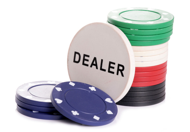 Poker Chips - Foto, afbeelding