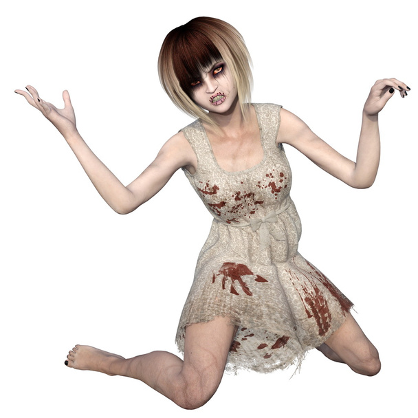 Female zombie - Foto, Bild