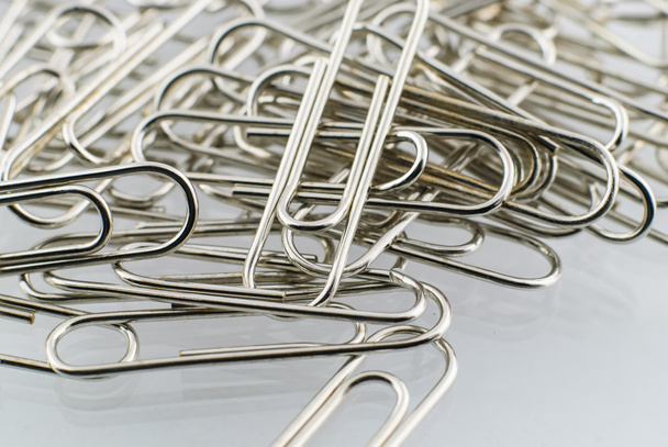 Paper clip isolated - Photo, Image