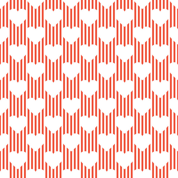 Um padrão de corações
 - Vetor, Imagem
