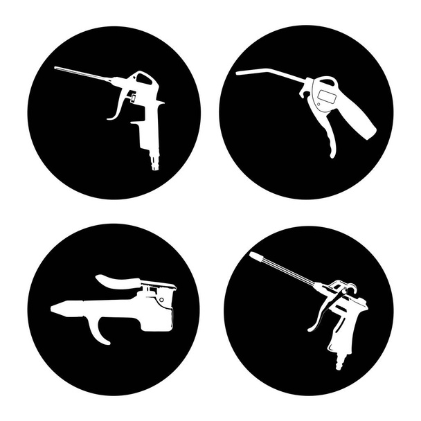 Air Blow gun icon vector illustration design - Vector, Image