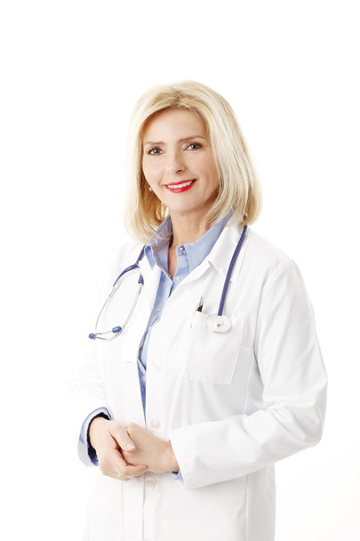 Beautiful female doctor - Foto, afbeelding