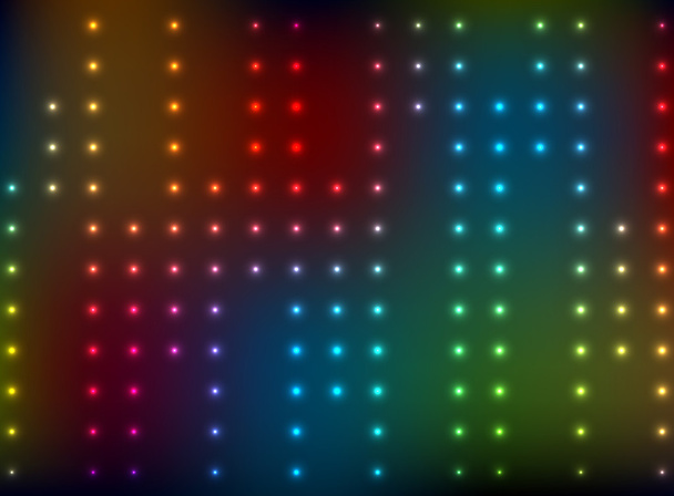 fond abstrait avec des lumières lumineuses de couleur - vecteur
 - Vecteur, image