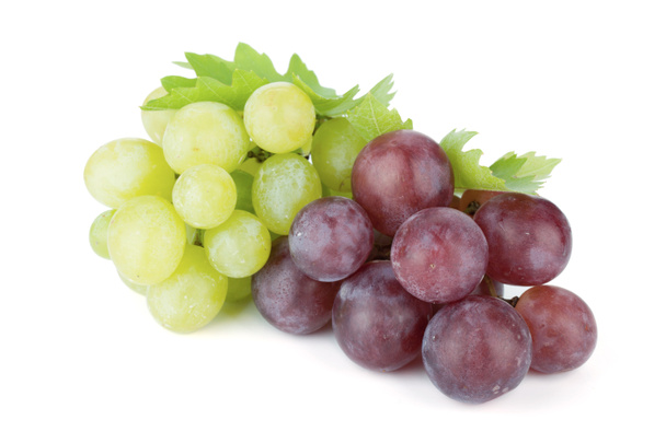 witte en rode druiven - Foto, afbeelding