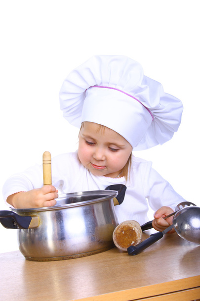 Little cook - Foto, afbeelding
