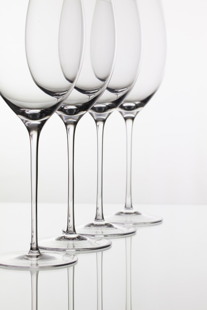 Five glasses  of  wine  - Foto, Imagem