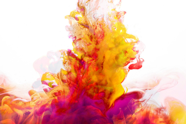 Colorful Inks in water - Foto, afbeelding