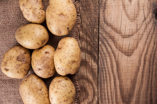 Close-up of Fresh Potatoes - Foto, Bild