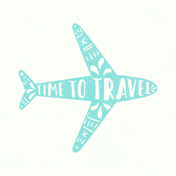 Time to travel. - Vector, Image