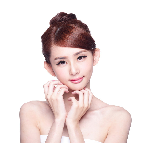 Beautiful Skin care woman Face - Photo, image