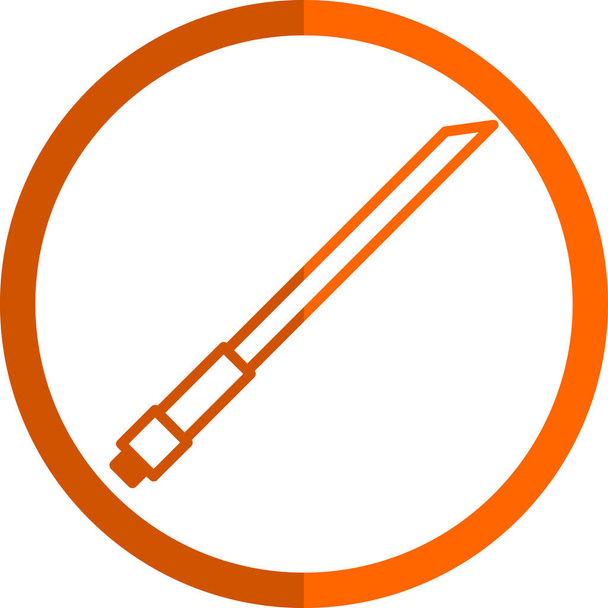 Obrázek vektoru webové ikony Lightsaber - Vektor, obrázek