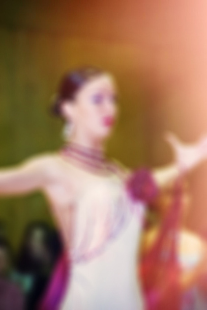 Ballroom dance competition blur background - Foto, Imagem