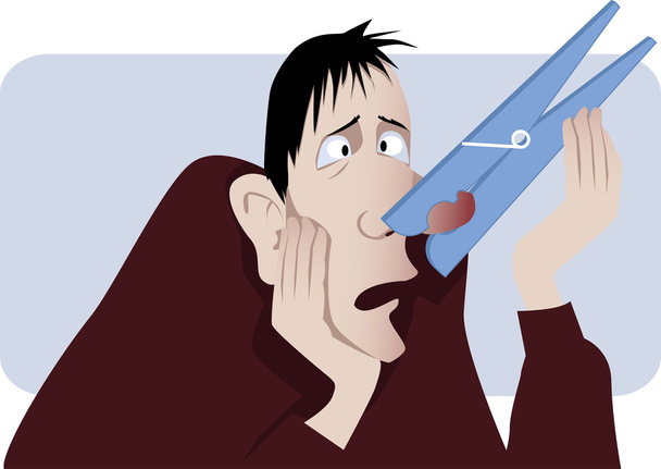 Congestion nasale
 - Vecteur, image
