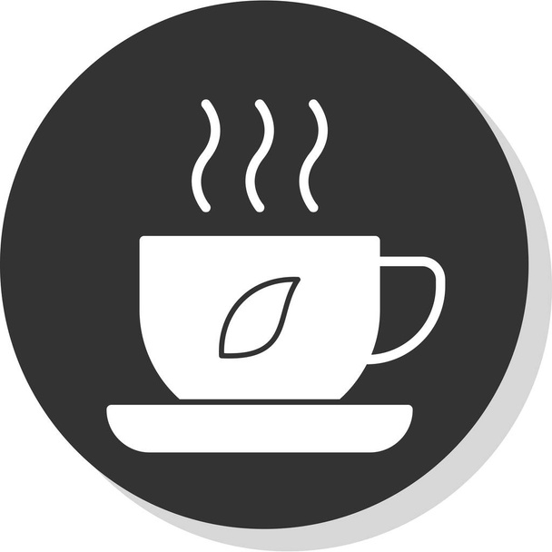 koffiekopje pictogram, vector illustratie  - Vector, afbeelding