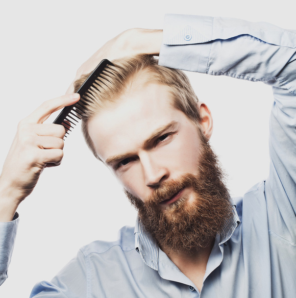 young bearded man - Foto, imagen