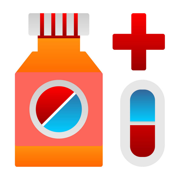 icono de la medicina para farmacia - Vector, Imagen