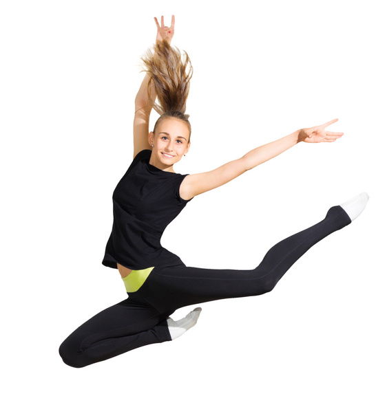 Young girl modern dancer - Zdjęcie, obraz