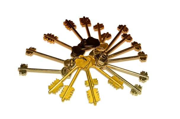 Κλειδιά από κλειδαριές πορτών - Φωτογραφία, εικόνα