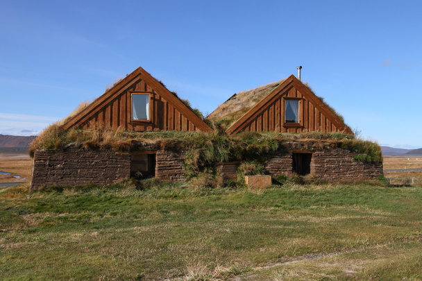 Building of the iceland highlands - Foto, afbeelding