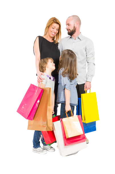 Shopping family - Fotó, kép