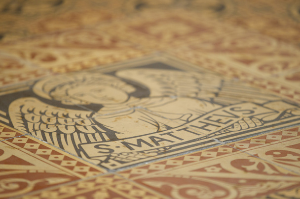 St Matthews templom padló mozaik - Fotó, kép