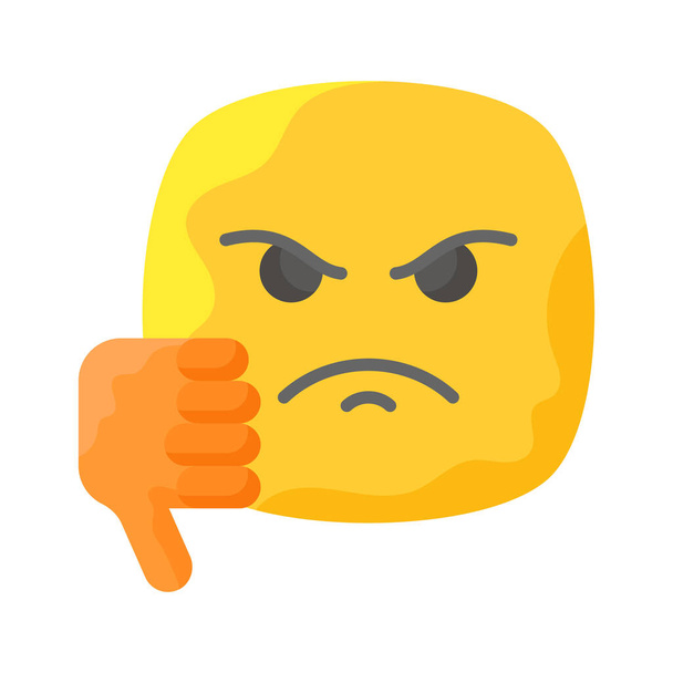 Design vettoriale emoji disgustato, vettore unico personalizzabile - Vettoriali, immagini