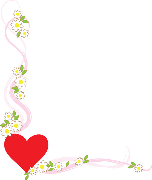 Valentine roh - Vektor, obrázek