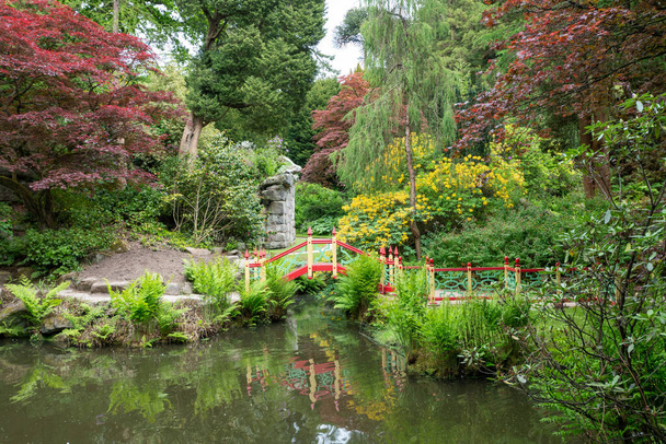 Biddulph.Staffordshire.United Kingdom. 1. Juni 2023.Foto des Chinesischen Gartens bei Biddulph Grange - Foto, Bild