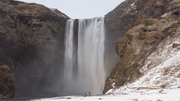 Selfoss Wasserfall in Island - Filmmaterial, Video
