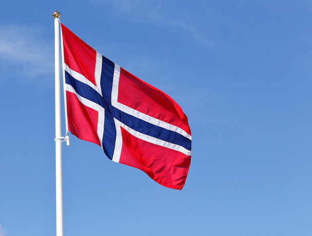 Noorse vlag - Foto, afbeelding