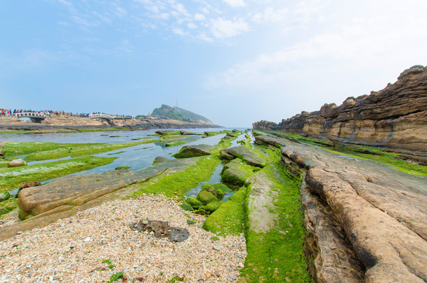 Natural landscape in Yehliu Geopark, Taiwan. - Photo, Image