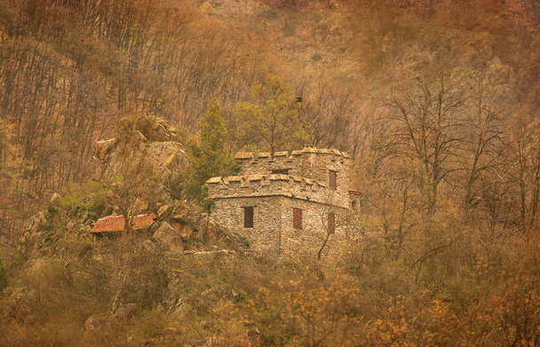 vintage ερείπια από το παλιό φρούριο - Φωτογραφία, εικόνα
